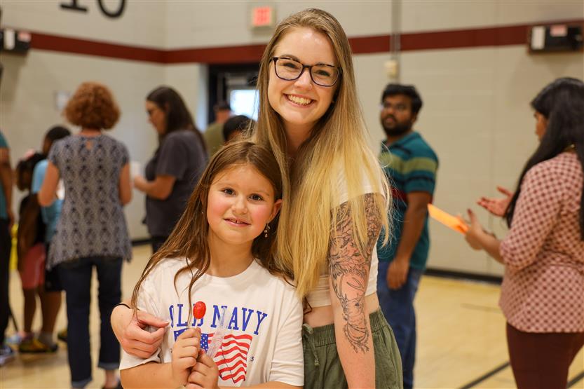 People enjoy back to school night